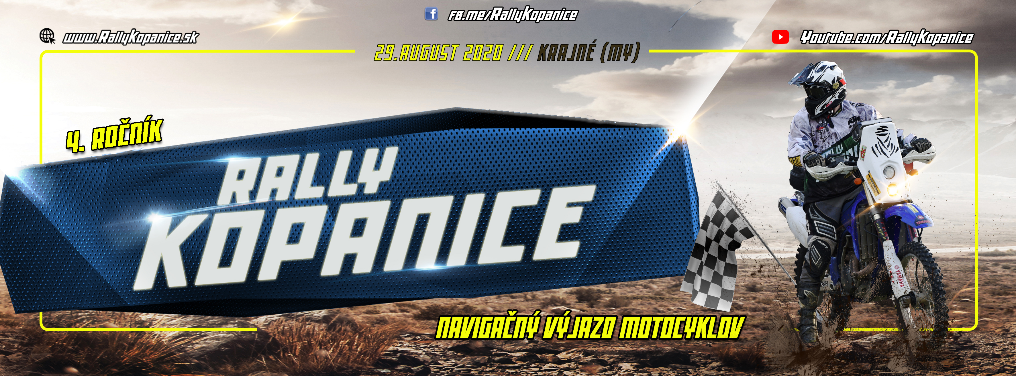 Rally Kopanice banner 2020